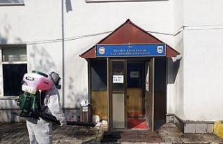 Bulanık’ta dezenfekte çalışması