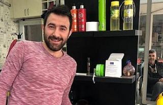 Bursalı berberlerden çevreye büyük destek
