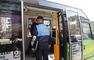 Büyükçekmece’de toplu ulaşım araçları denetlendi