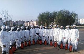 Büyükşehir Belediyesi 30 araç 155 personelle görevde