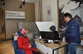 Büyükşehir İstihdam ve Kariyer Merkezi 253 vatandaşı...