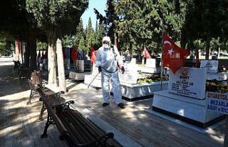 Büyükşehir’in korona virüs mesaisi devam ediyor