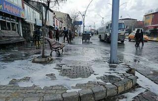 Çaldıran Belediyesinden korona virüsüne karşı...