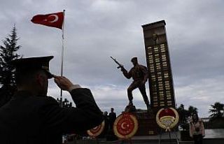Çanakkale şehitleri anıldı