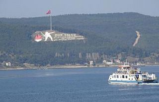 Çanakkale’de koronavirüs nedeniyle feribot seferleri...