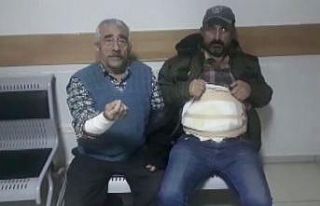 Cani koca eşini darp edip ailesini kaynar su dökerek...