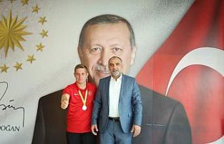 Canikli şampiyon olimpiyatlara hazırlanıyor