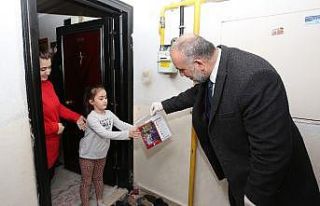 Canik’te "Evde Kal, Hediyeni Al"