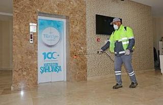 Canik’te korona virüsü riskine karşı önlem