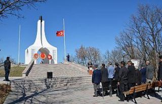 Cevizdere Şehitliği’nde 18 Mart Çanakkale Zaferi...