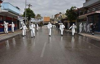 Ceyhan’da dezenfekte seferberliği