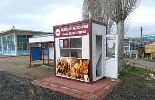 Çiçekdağı ilçesinde "halk ekmek satış...