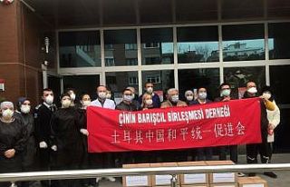 Çin’den Maltepe’ye 10 bin maske bağışı