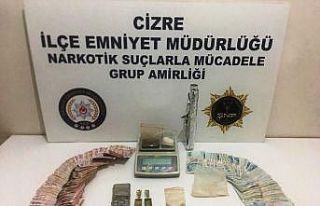 Cizre’de 12 zehir taciri tutuklandı