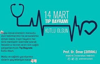Çomaklı: “14 Mart Tıp Bayramı kutlu olsun”