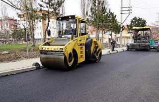Çorlu’da asfaltlama çalışmaları sürüyor