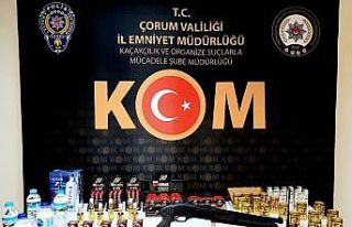 Çorum polisinden operasyon