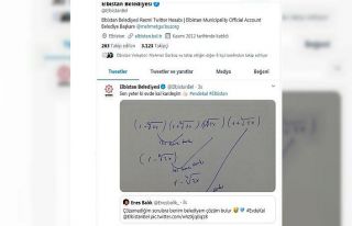 Çözemediği soruyu tweet attı, belediye cevapladı