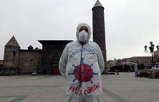 "Dadaş Mucit" korona virüse dikkat çekti