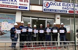 DEDAŞ çalışanlarından vatandaşa ’evde kal’...