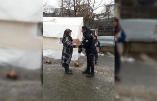 Deprem bölgesinde yağış ve soğuk uyarısı