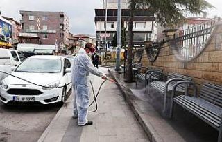 Dilovası’nda dezenfekte çalışmaları aralıksız...