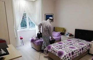 Dilovası’nın huzurevlerinde korona virüs temizliği