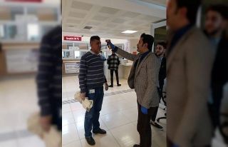 Diyarbakır Adliyesinde vatandaşlar kızılötesi...