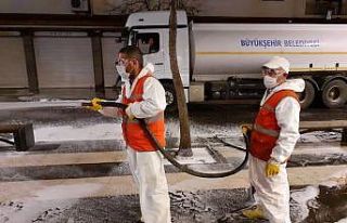 Diyarbakır Büyükşehir Belediyesi cadde ve kaldırımları...