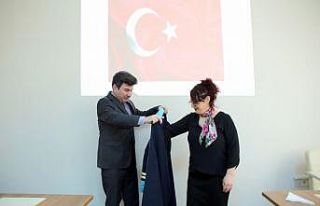 Doçentler cübbe giydi