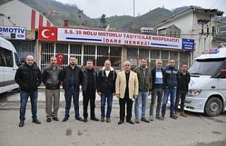 Dolmuş esnafı da kronavirüs mağduriyetine destek...