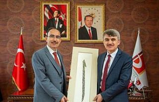 DPÜ Rektörü Uysal’dan, BŞEÜ Rektörü Beydemir’e...