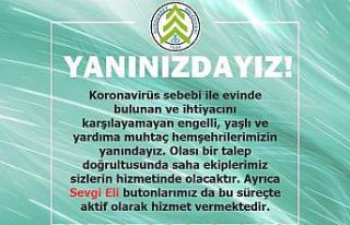 Dursunbey’de evinden çıkmayanlara belediye destek...