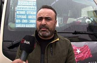 Duyarlı minibüs şoförüne Uluslararası İyilik...