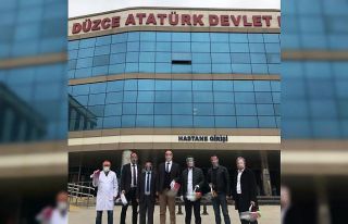 Düzce’de 5 Meslek lisesi siper maske üretimine...