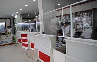 Eczanelerde korona tedbiri