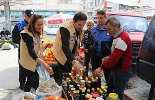 Edremit’te bal denetimi