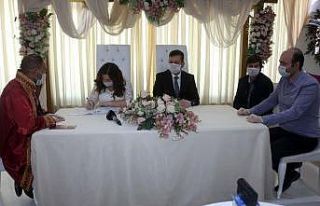 Edremit’te maskeli nikah