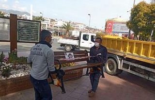 Efeler’de banklar sökülüyor