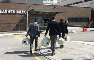 Elazığlı esnaftan, sağlık çalışanlarına moral...