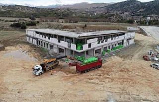 Elmalı Otobüs Terminalinde çalışmalar sürüyor