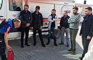 Enerji personeline arama kurtarma eğitimi