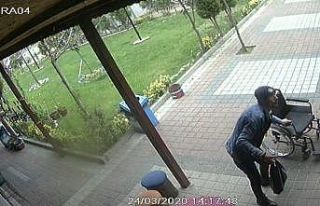 Engelli arabasını çalan şahıs tutuklandı, vatandaşa...
