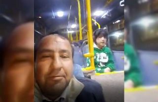 Engelli bir çocuk halk otobüsünde unutuldu