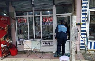 Erciş Belediyesinden korona virüsüne karşı denetim