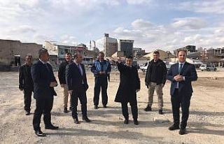 Erciş’te ‘Millet Bahçesi’ çalışması