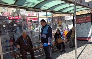 Ereğli Belediyesi vatandaşları koronavirüs konusunda...