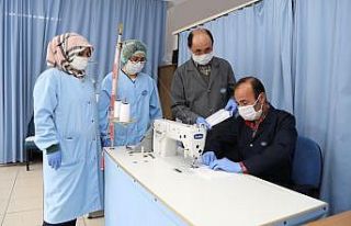 ERÜ Kendi Maskesini Üretmeye Başladı