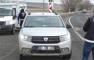Erzincan’da kent giriş- çıkışında korona denetimi