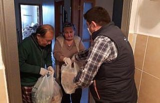 Esenlik, siparişleri evlere teslim etmeye başladı